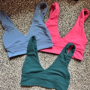 lululemon athletica V-Neck Sports Bras A/B Cup